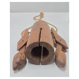 Antique Primitive Wood Cow or Camel "Clapper" Bell