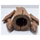 Antique Primitive Wood Cow or Camel "Clapper" Bell