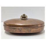 Antique Copper How Water Container / Bed Warmer