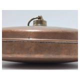 Antique Copper How Water Container / Bed Warmer