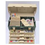 Nice Condition Large PLANO Tackle Box w/Supplies