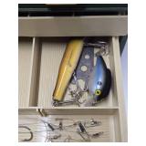 Nice Condition Large PLANO Tackle Box w/Supplies