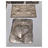 Group of Antique Victorian era Greek Orthodox "Tamata" Prayer or Offering Votives