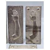 Group of Antique Victorian era Greek Orthodox "Tamata" Prayer or Offering Votives
