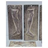 Group of Antique Victorian era Greek Orthodox "Tamata" Prayer or Offering Votives