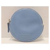 Small Genuine Leather COACH Makeup or Change Purse