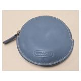Small Genuine Leather COACH Makeup or Change Purse