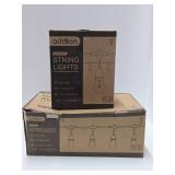 2 Large Brand New Addlon Sets of String Lights w/Bulbs