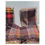 Estate Lot of Nice Clean Vintage FARIBO Wool Blankets & Pak-a-Robe Sets
