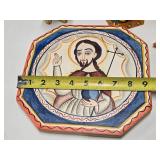 Excellent Lot of Hand Carved Folk Art Saints & Religious Figures etc