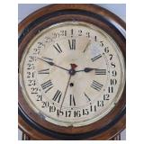 Pair of Antique Regulator Wall Clocks