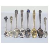 Antique Souvenir Spoons - World
