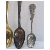 Antique Souvenir Spoons - World