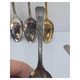 Antique Souvenir Spoons - World