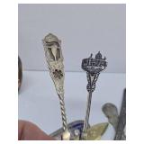 Antique Souvenir Spoons - World