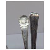 Antique Souvenir Spoons - World