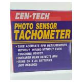 New CEN-TECH Photo Sensor Tachometer
