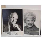 Assorted Political Memorabilia - Hubert Humphrey Signed Photo