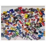 Large Lot of Assorted Matchbox, Hot Wheels & other Cars - Some Vintage