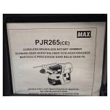 New Unused MAX Brushless Rotary Hammer w/Case & Accessories