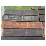 Large Lot of Antique Straight Razor BOXES ONLY