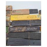 Large Lot of Antique Straight Razor BOXES ONLY