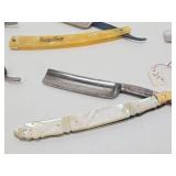 Large Lot of Antique Straight Razors