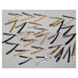 Large Lot of Antique Straight Razors