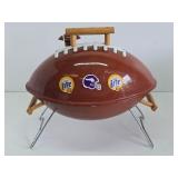Unused Metal Football Tailgate Grill