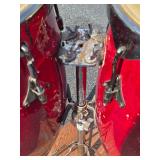 Quality Vintage Conga Drums w/Rolling Stand