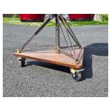 Quality Vintage Conga Drums w/Rolling Stand