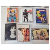 Large Estate Lot of Rock Pop & Country Music Cassette Tapes