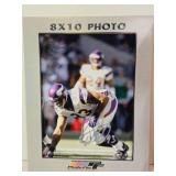 Authentic JOHN RANDLE & MATT BIRK Autographed MN Vikings Football & Photo