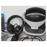 Group of Sony VR Items & Playstation PS4 Games