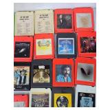 LARGE Lot of Vintage 8-TRACK Tapes