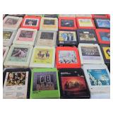 LARGE Lot of Vintage 8-TRACK Tapes