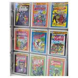 Album FULL of Marvel Super Heroes & Super Villains Trading Cards