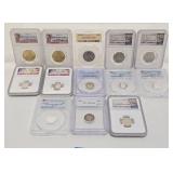 Lot of Assorted Certified & Graded U.S. Coins #1