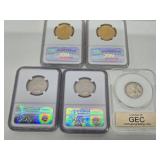 Lot of Assorted Certified & Graded U.S. Coins #1