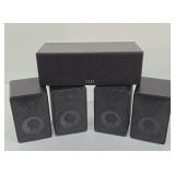 Working KLH Surround Sound Speaker Set