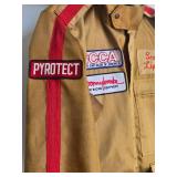 Like-New Auto Racing Pit Crew Safety Suit by Pyrotect Safety Equipment, Inc - Saint Paul, MN