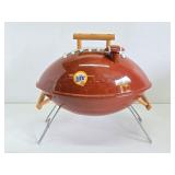 Unused Metal Football Tailgate Grill