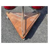 Quality Vintage Conga Drums w/Rolling Stand