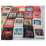 LARGE Lot of Vintage 8-TRACK Tapes