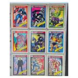 Album FULL of Marvel Super Heroes & Super Villains Trading Cards