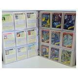 Album FULL of Marvel Super Heroes & Super Villains Trading Cards