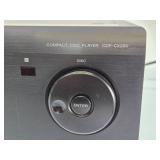 SONY Model CDP-CX200 CD Player/Changer - Powers on Properly But Appears to be Jammed