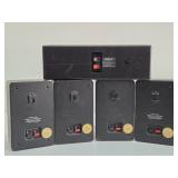 Working KLH Surround Sound Speaker Set