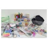LARGE Lot of Beads & Jewelry Making Materials #1