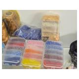 LARGE Lot of Beads & Jewelry Making Materials #1